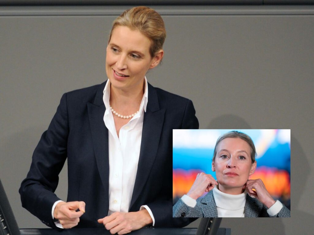 Alice Weidel Ohrprothese